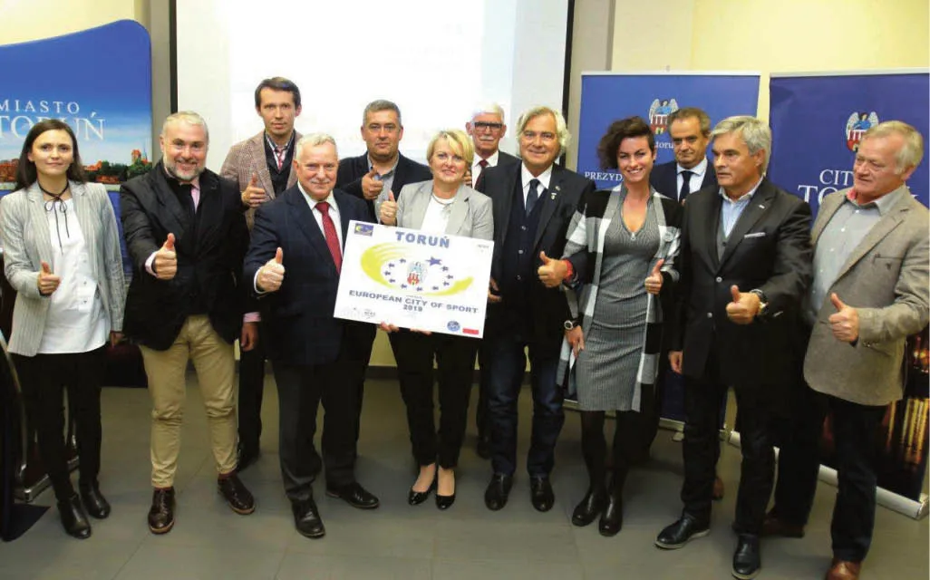 Toruń Europejskim Miastem Sportu!