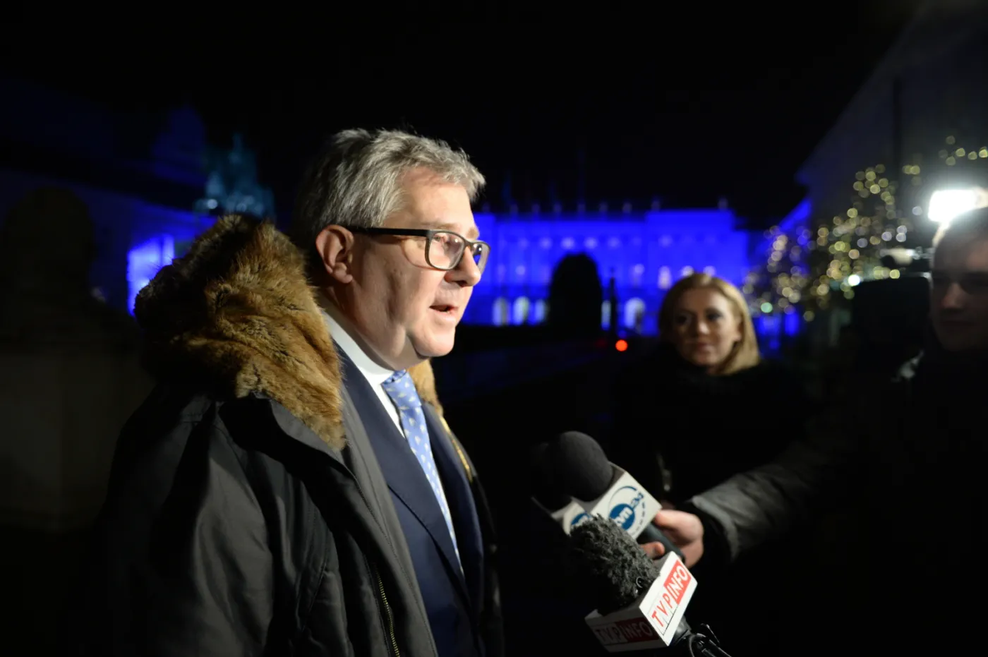 Noworoczne spotkanie u prezydenta: Szydło spóźniona, Duda mówił o Smoleńsku i Relidze