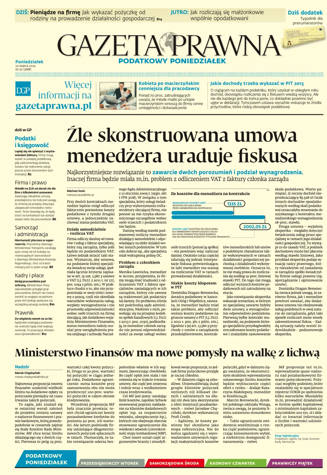 PIERWSZA STRONA