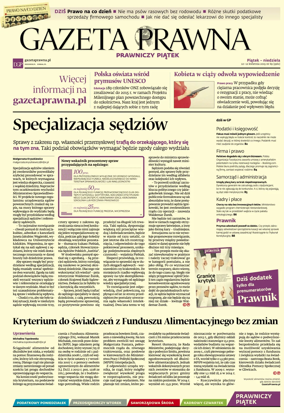 PIERWSZA STRONA