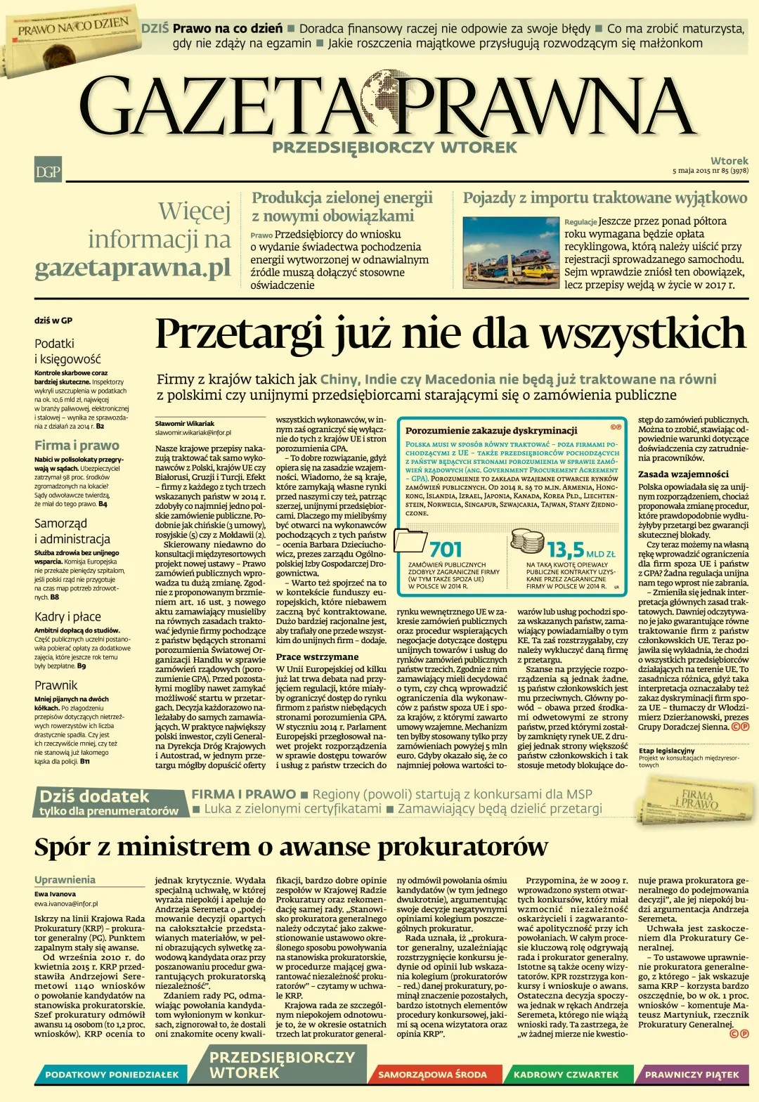 PIERWSZA STRONA