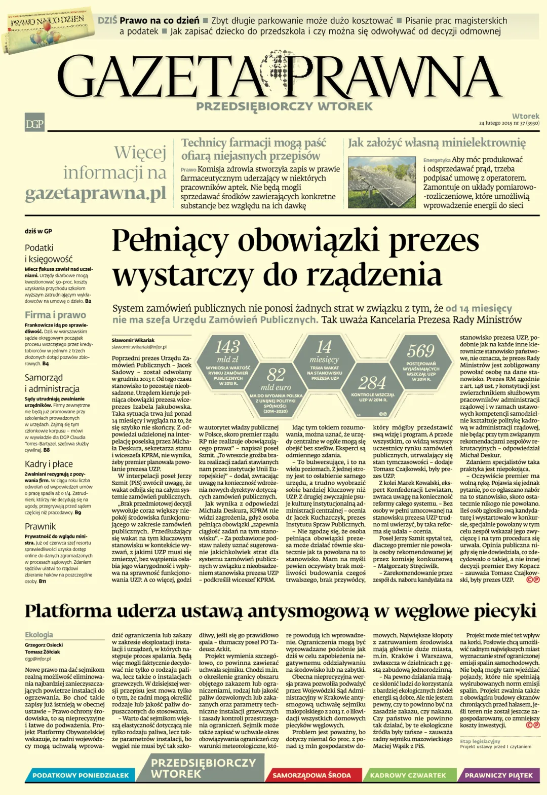 PIERWSZA STRONA