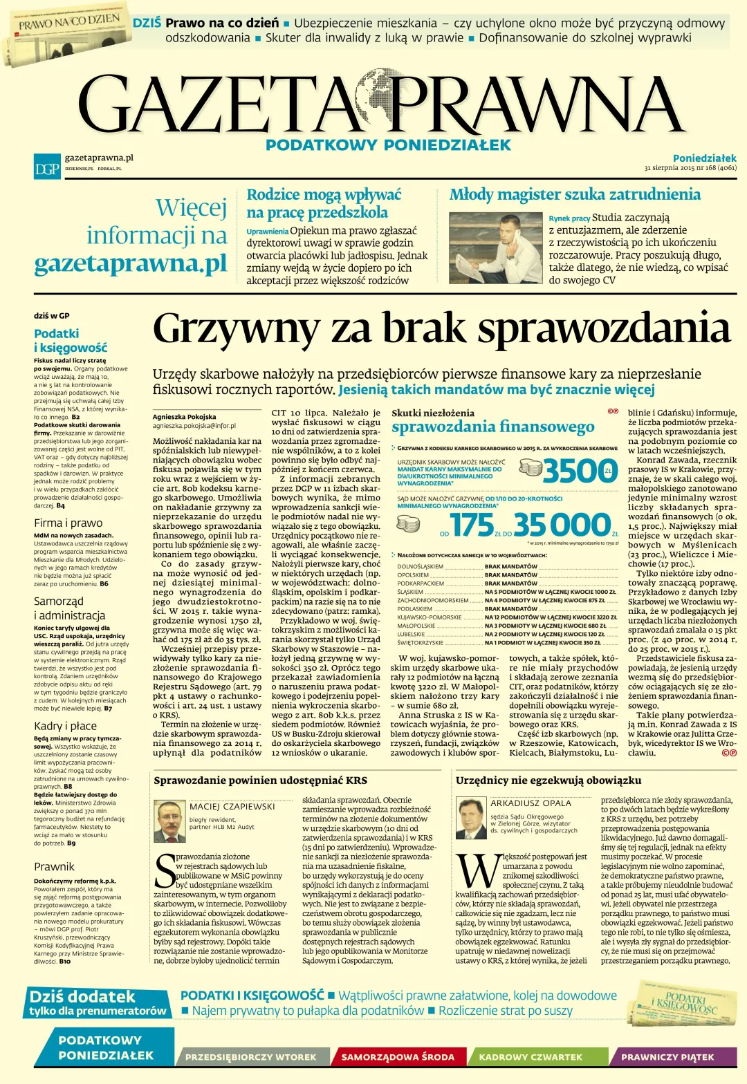 PIERWSZA STRONA