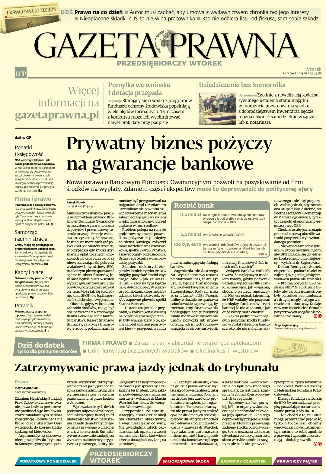 PIERWSZA STRONA