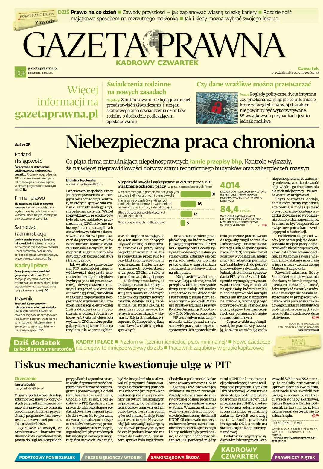 PIERWSZA STRONA
