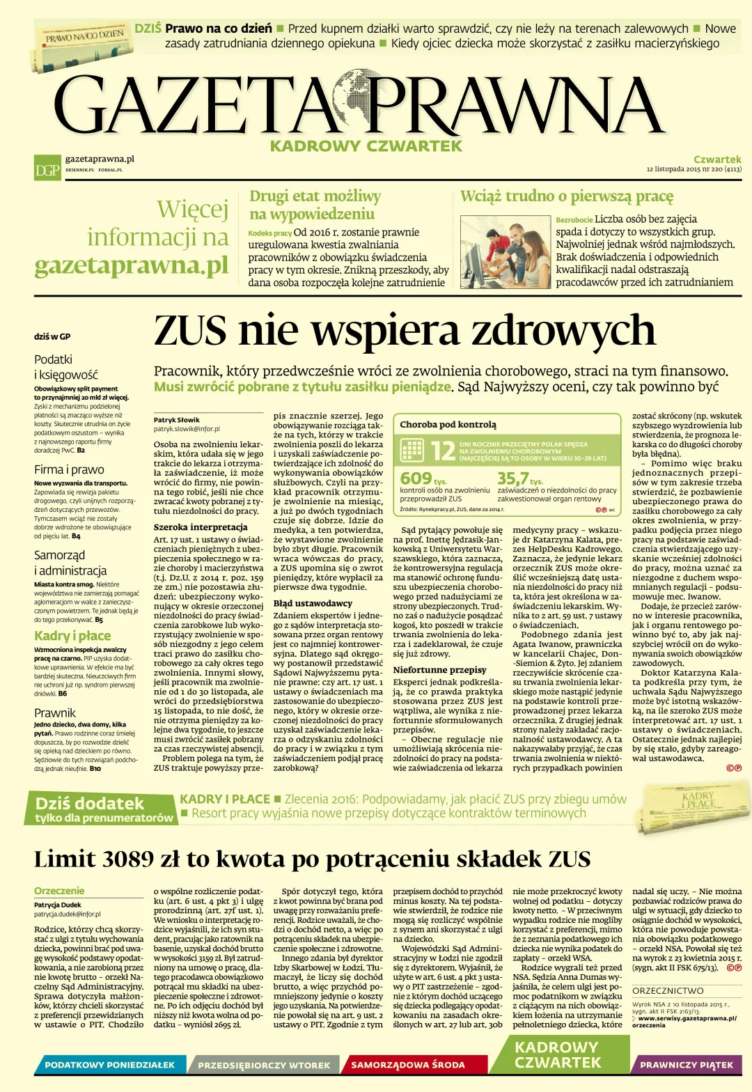 PIERWSZA STRONA