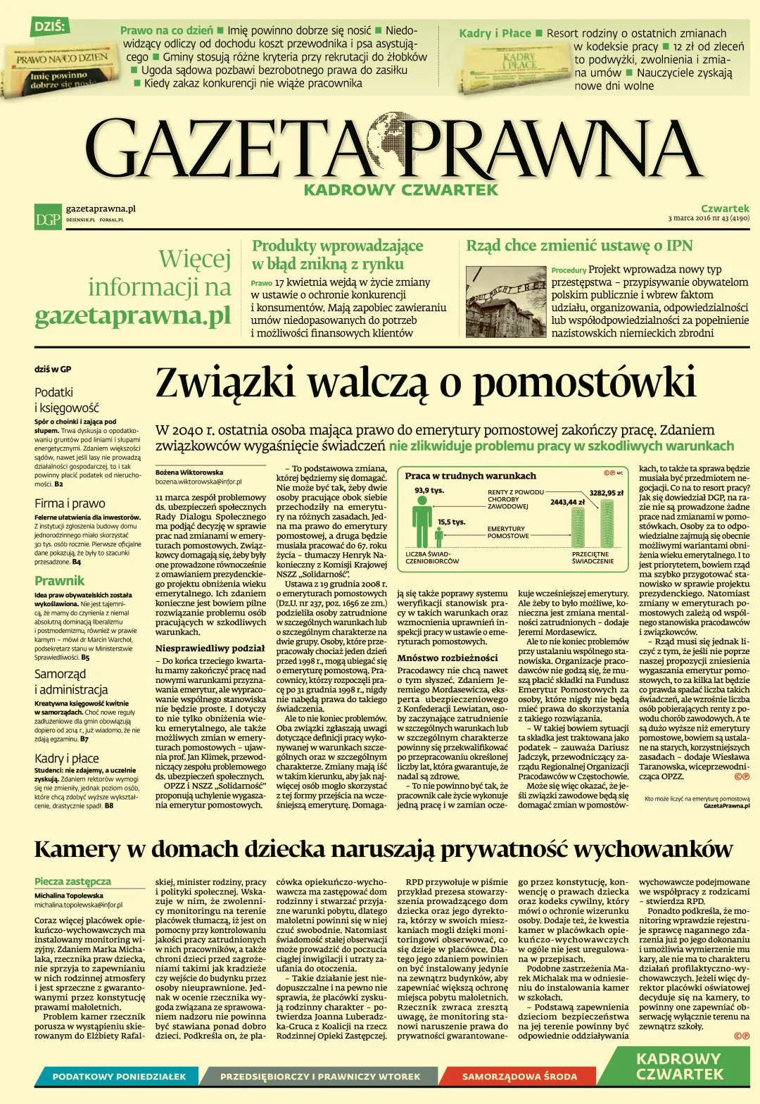 PIERWSZA STRONA