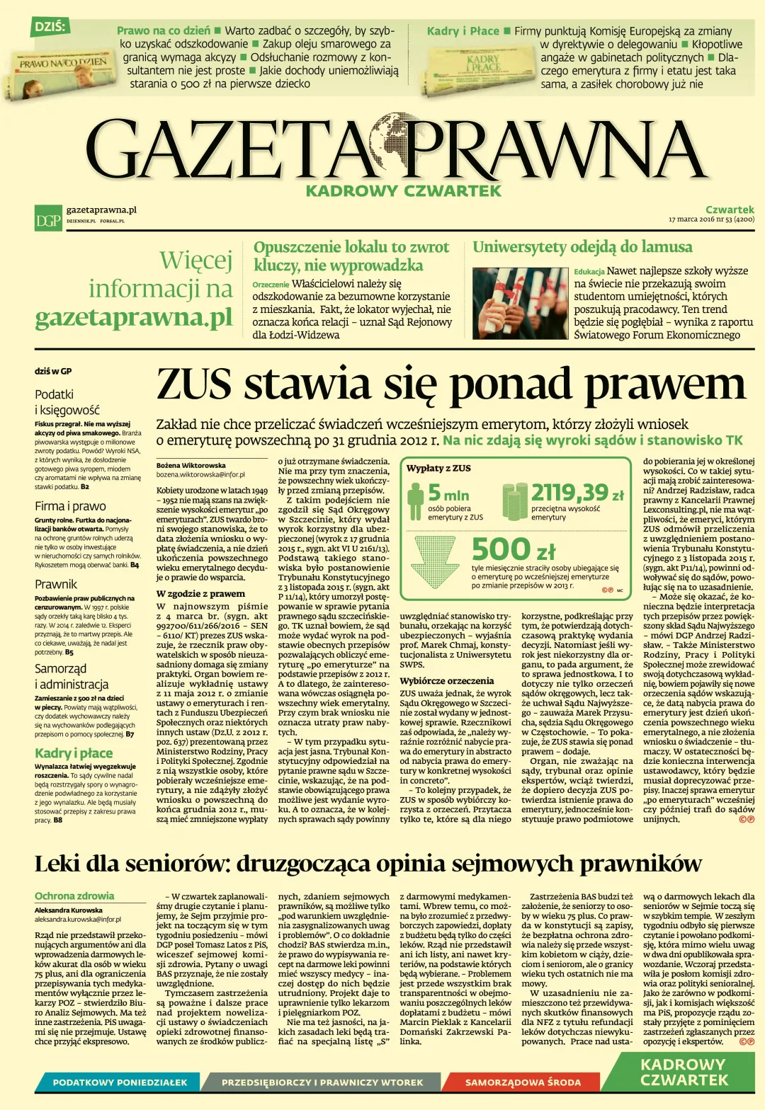 IERWSZA STRONA