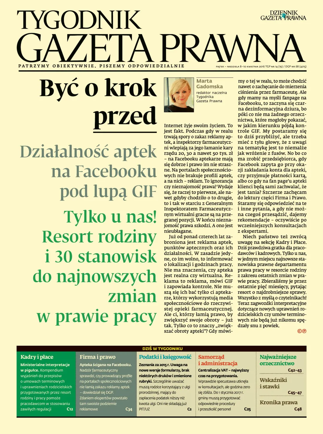 PIERWSZA STRONA