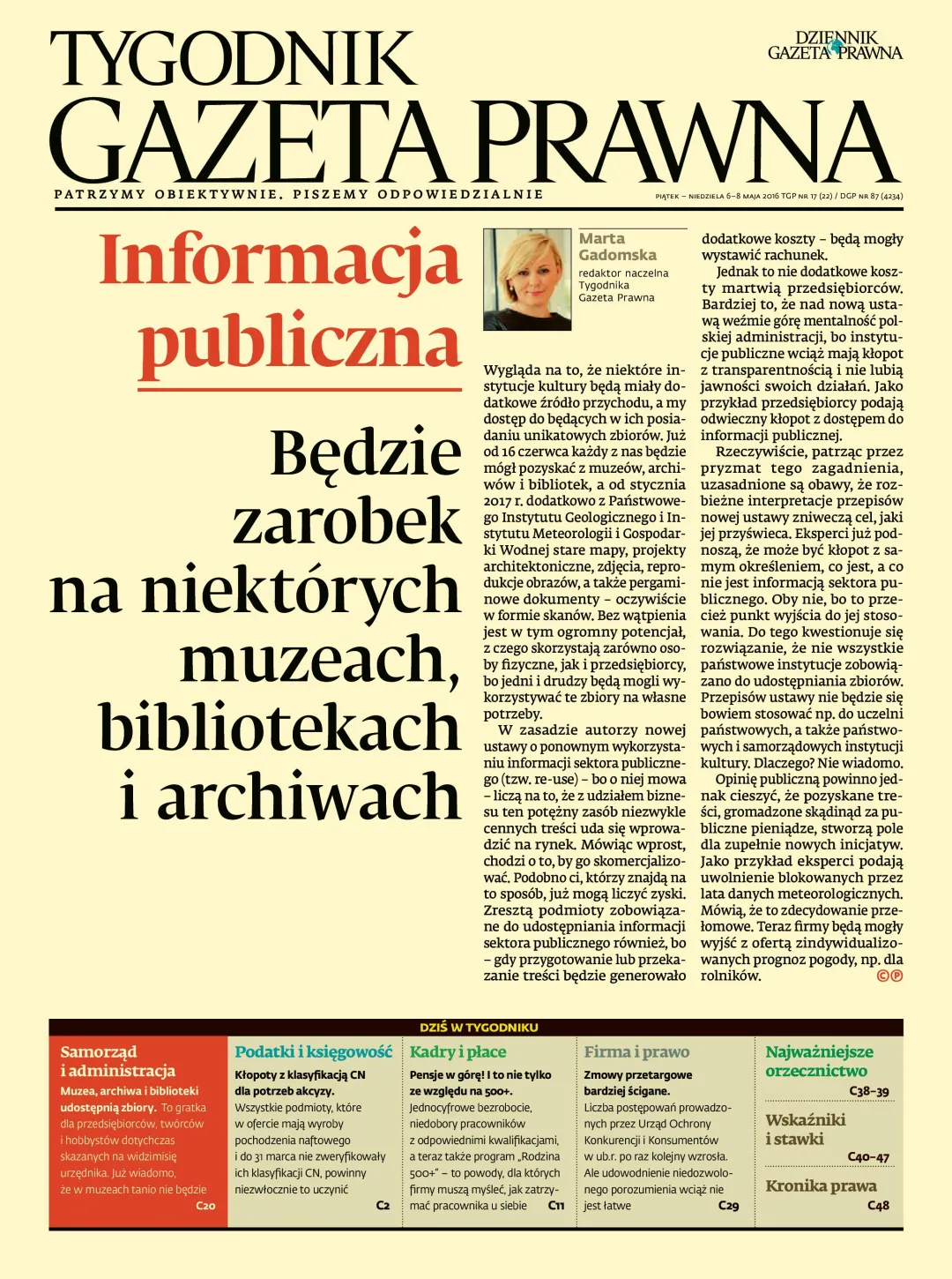 PIERWSZA STRONA