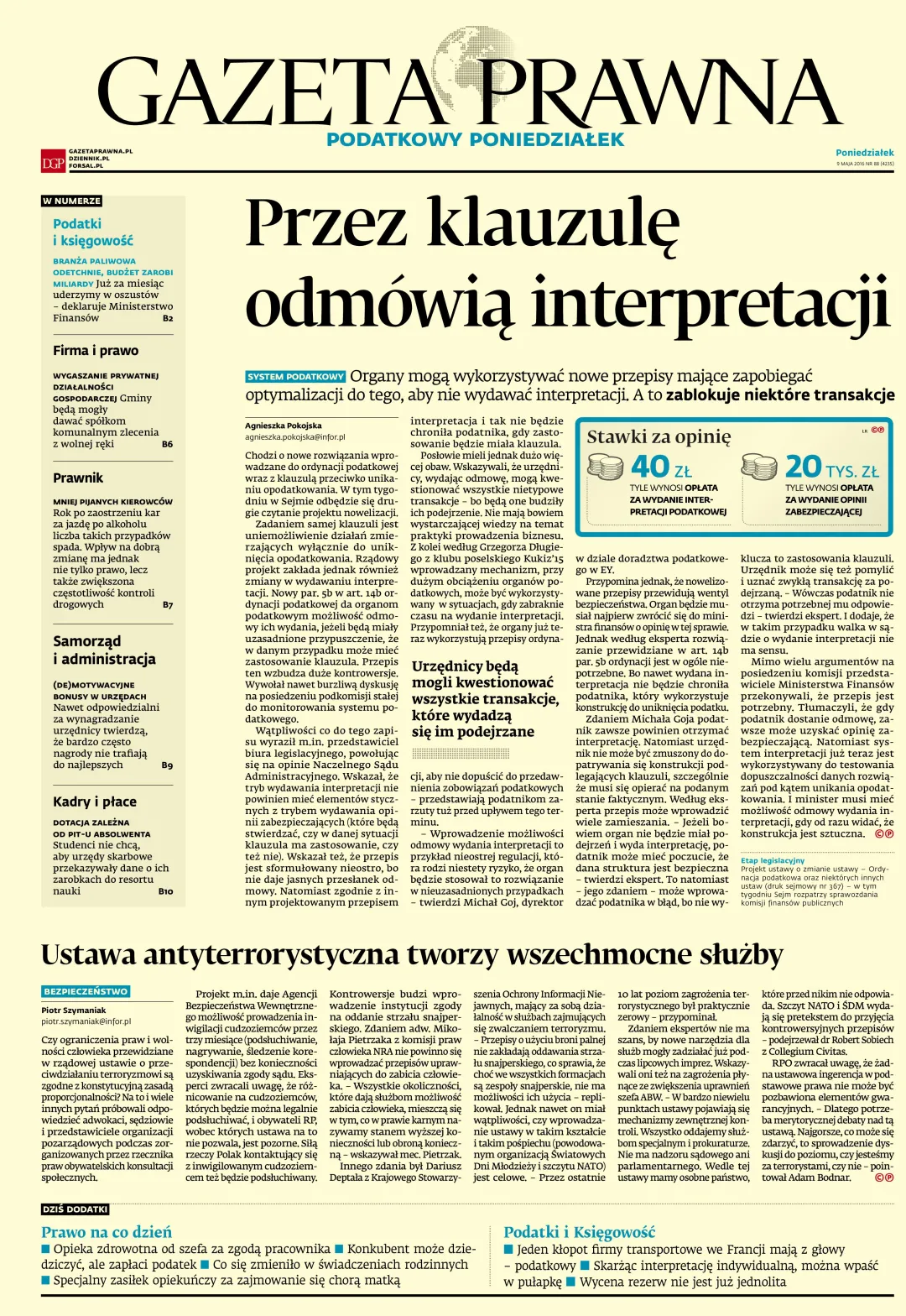 PIERWSZA STRONA