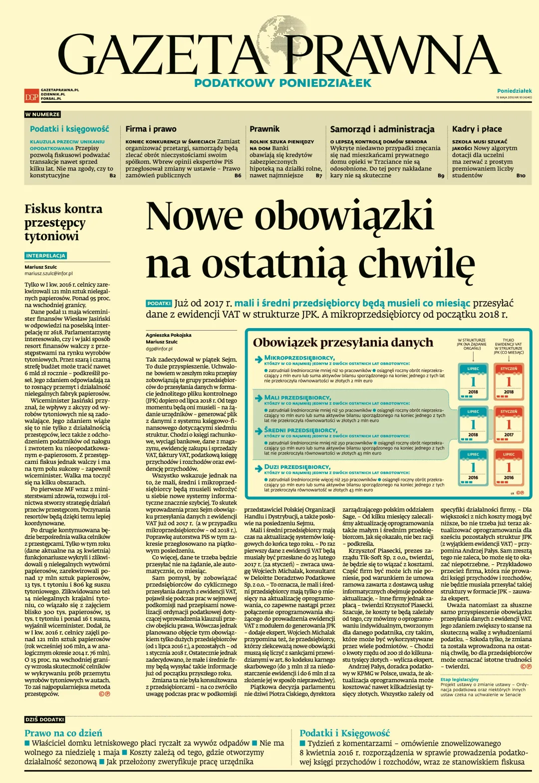 PIERWSZA STRONA