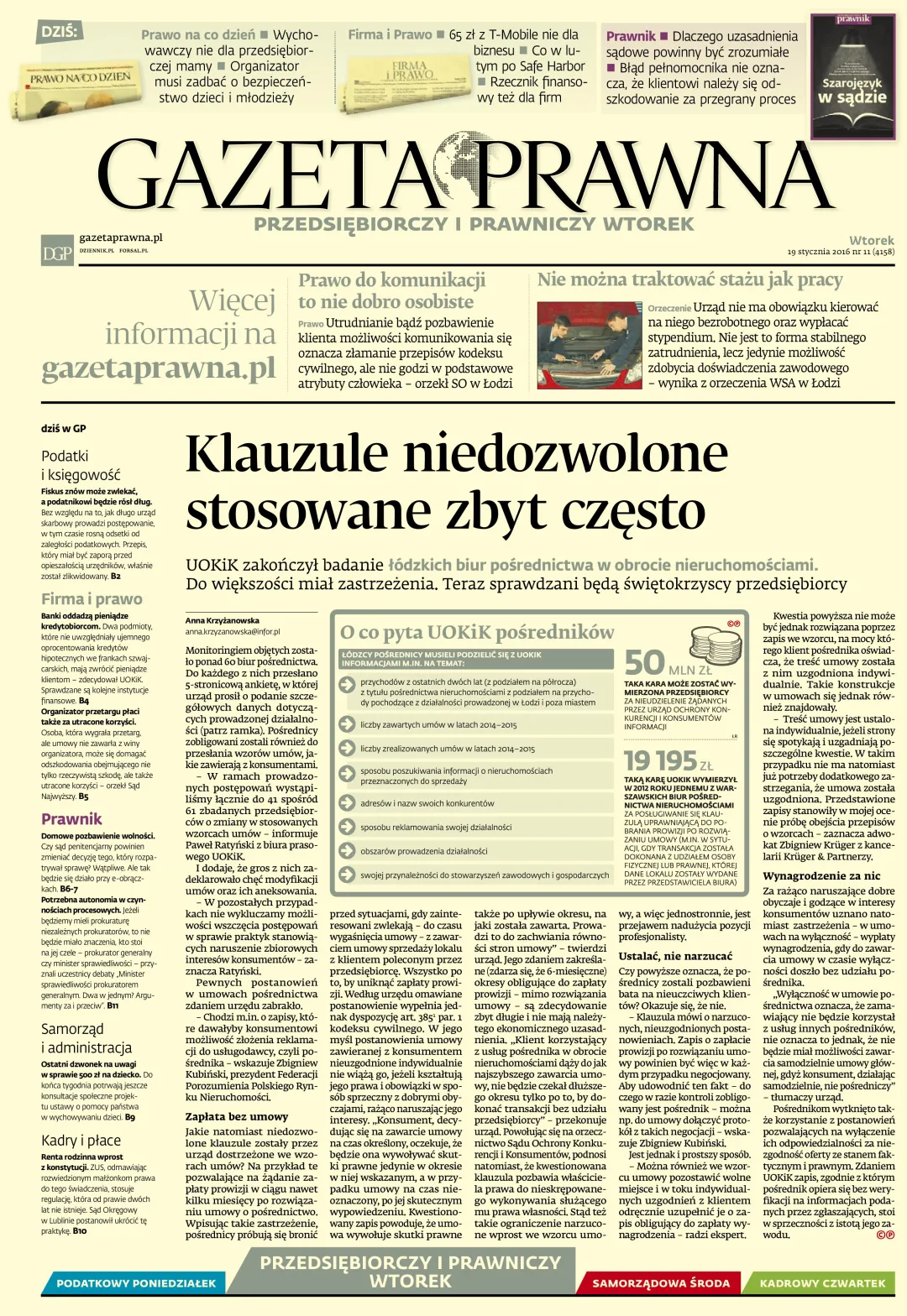 PIERWSZA STRONA