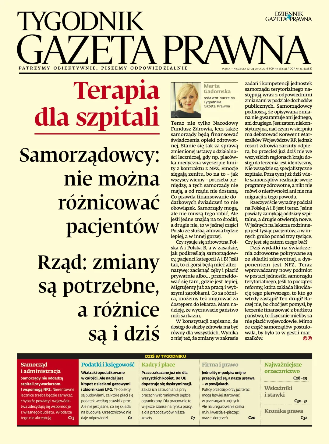 PIERWSZA STRONA