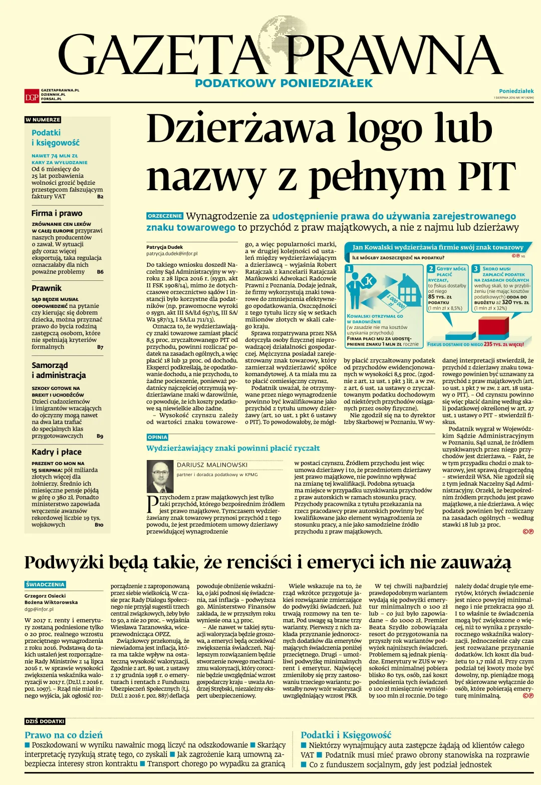 PIERWSZA STRONA