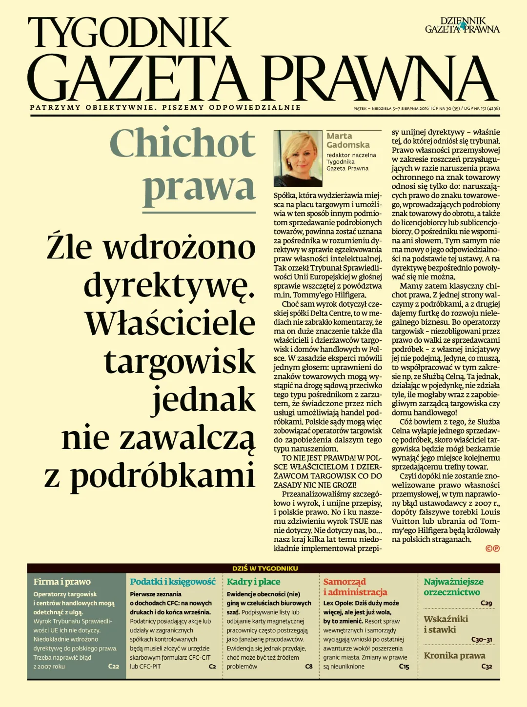 PIERWSZA STRONA