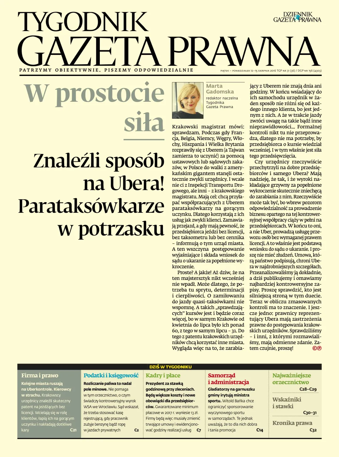 PIERWSZA STRONA