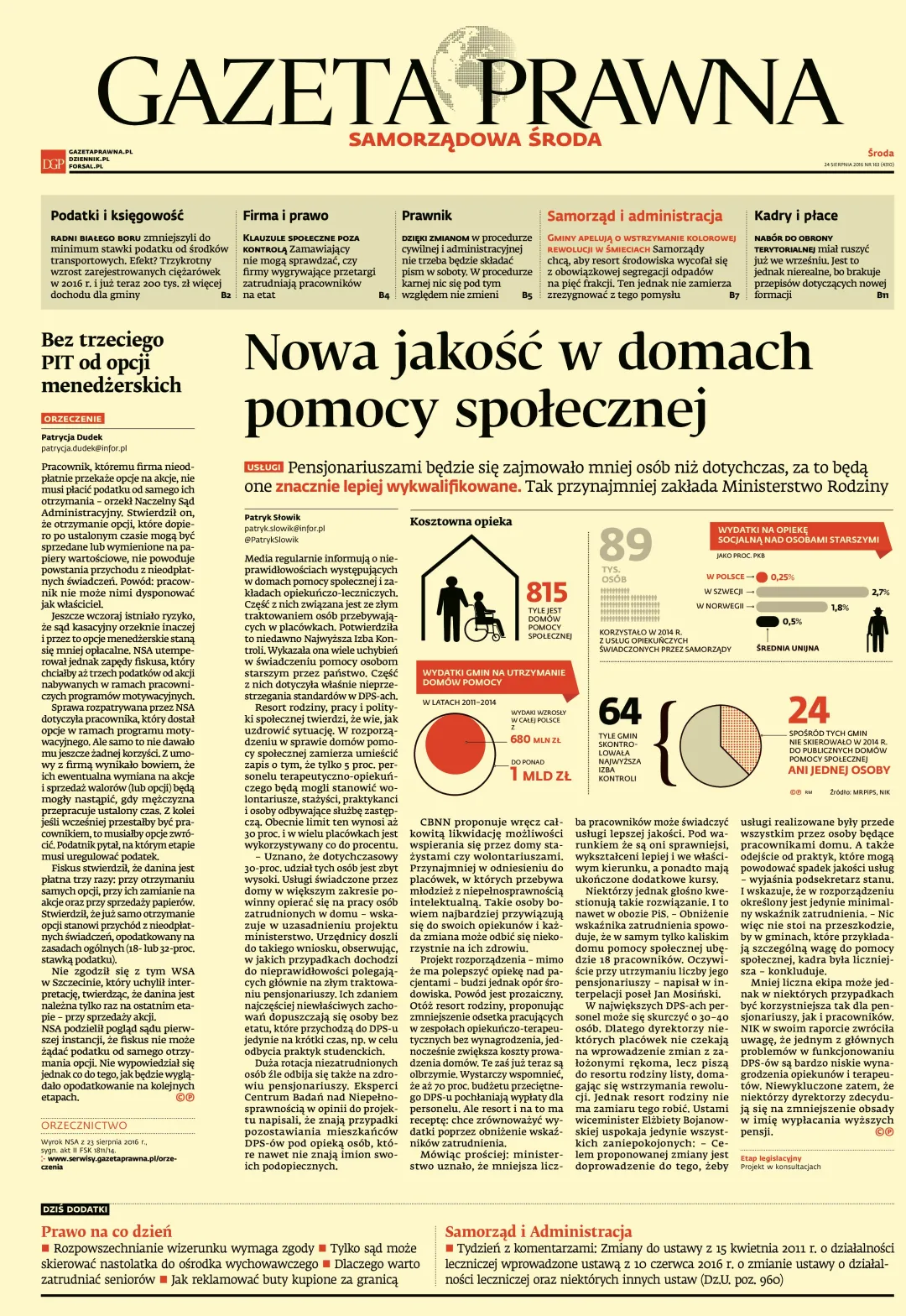 PIERWSZA STRONA