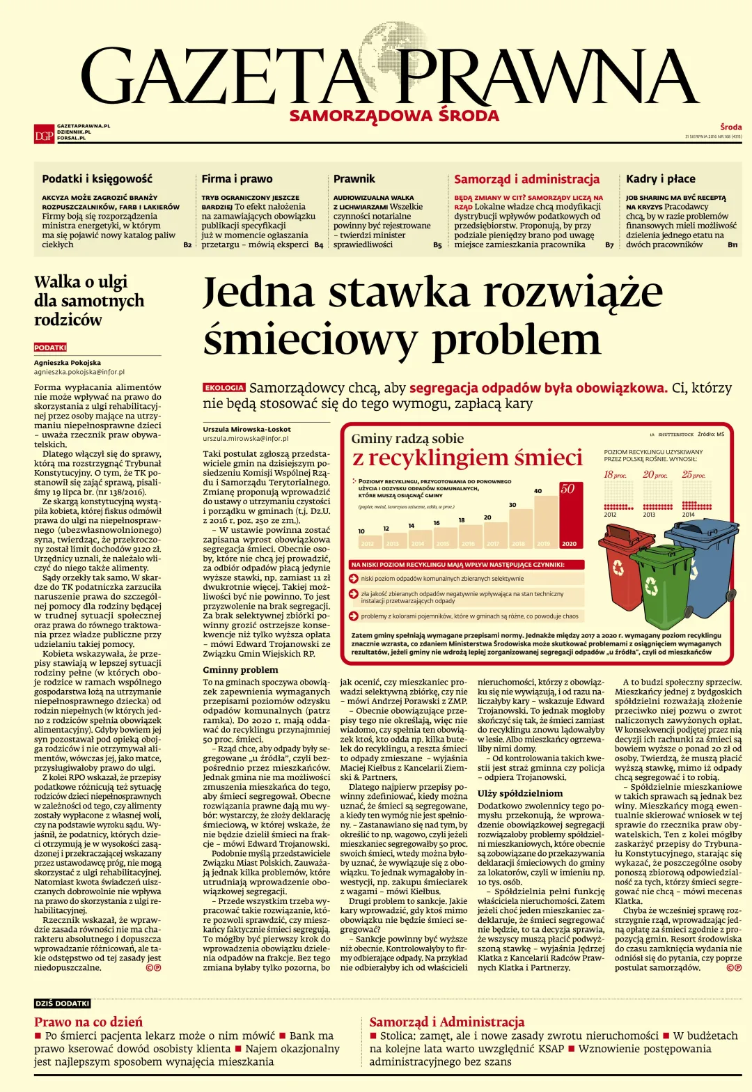 PIERWSZA STRONA