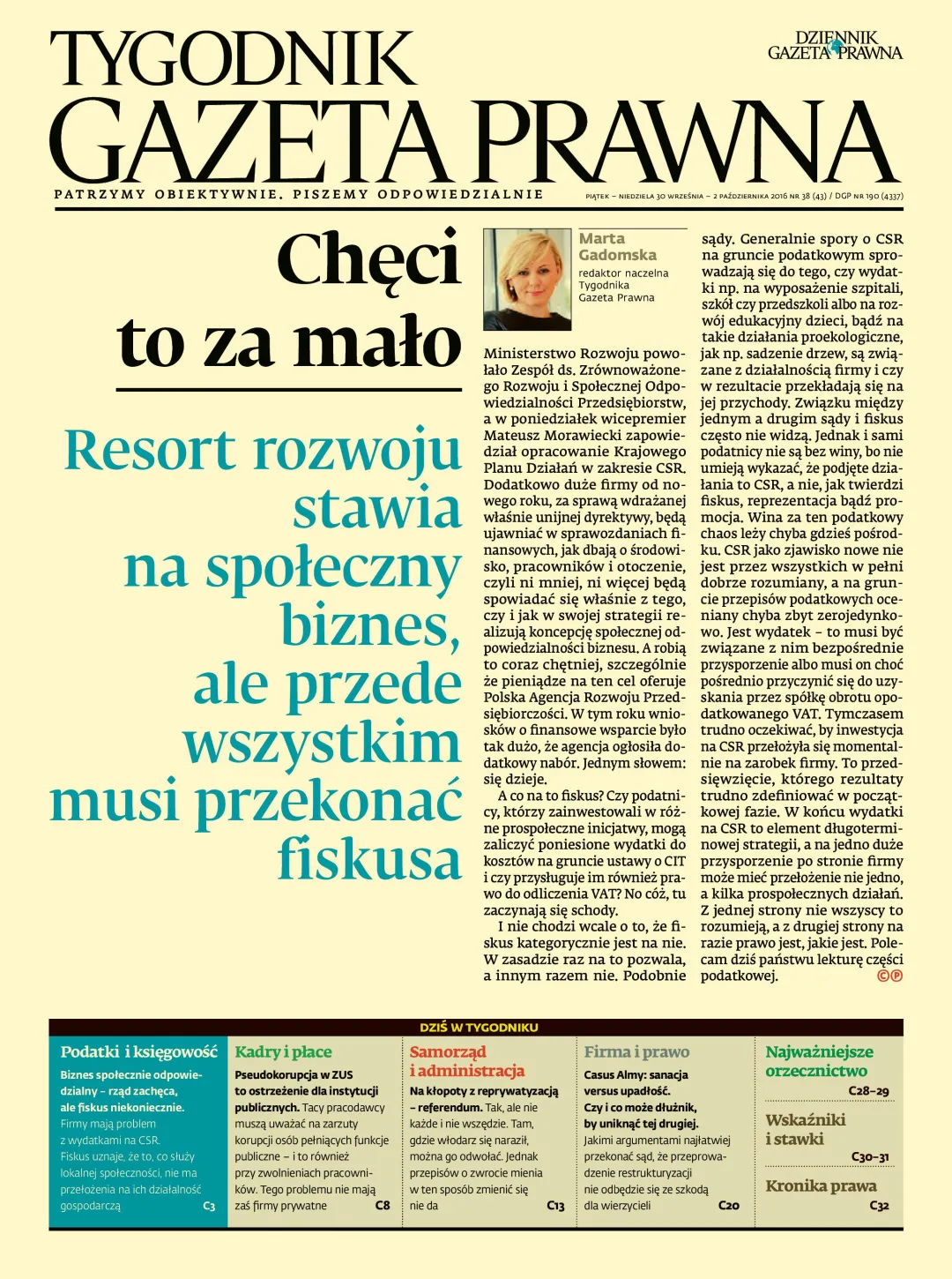 PIERWSZA STRONA