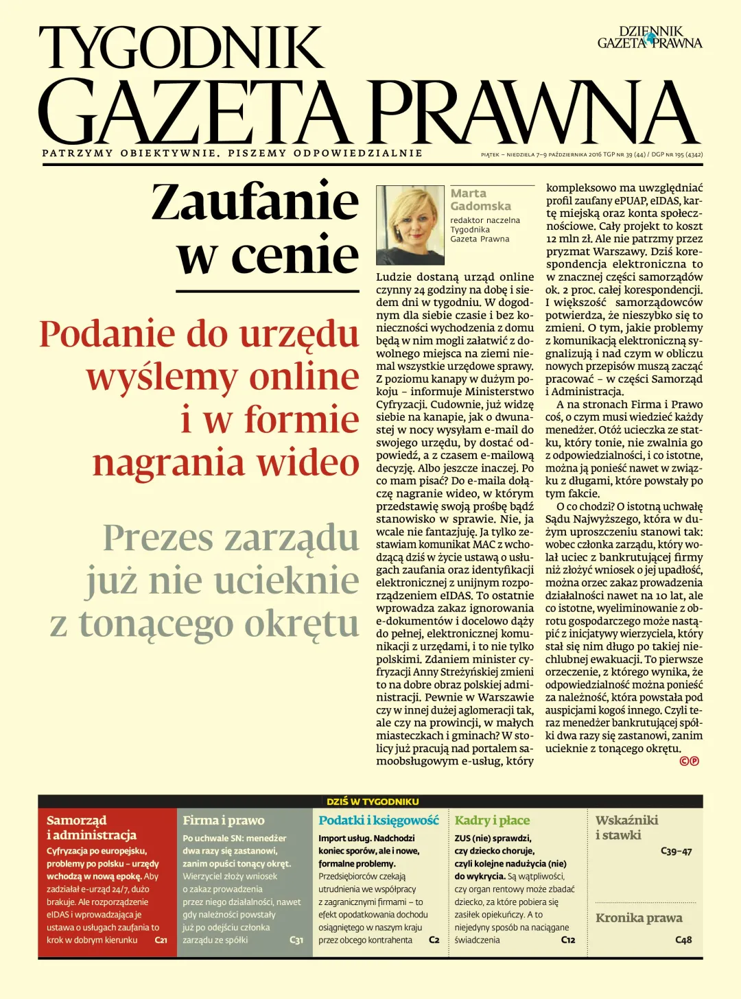 PIERWSZA STRONA