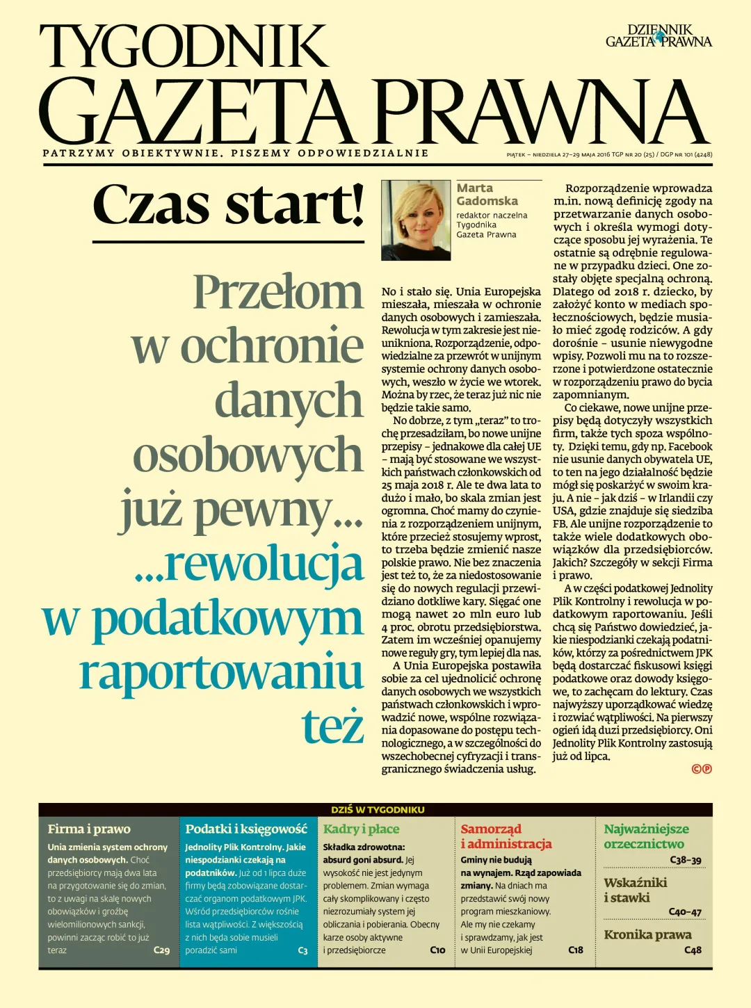 PIERWSZA STRONA