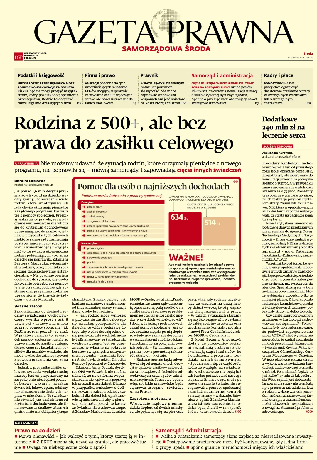 PIERWSZA STRONA