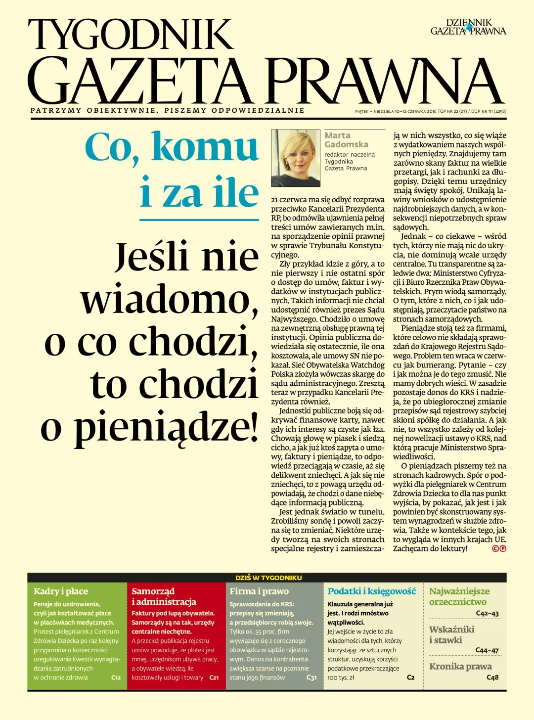 PIERWSZA STRONA