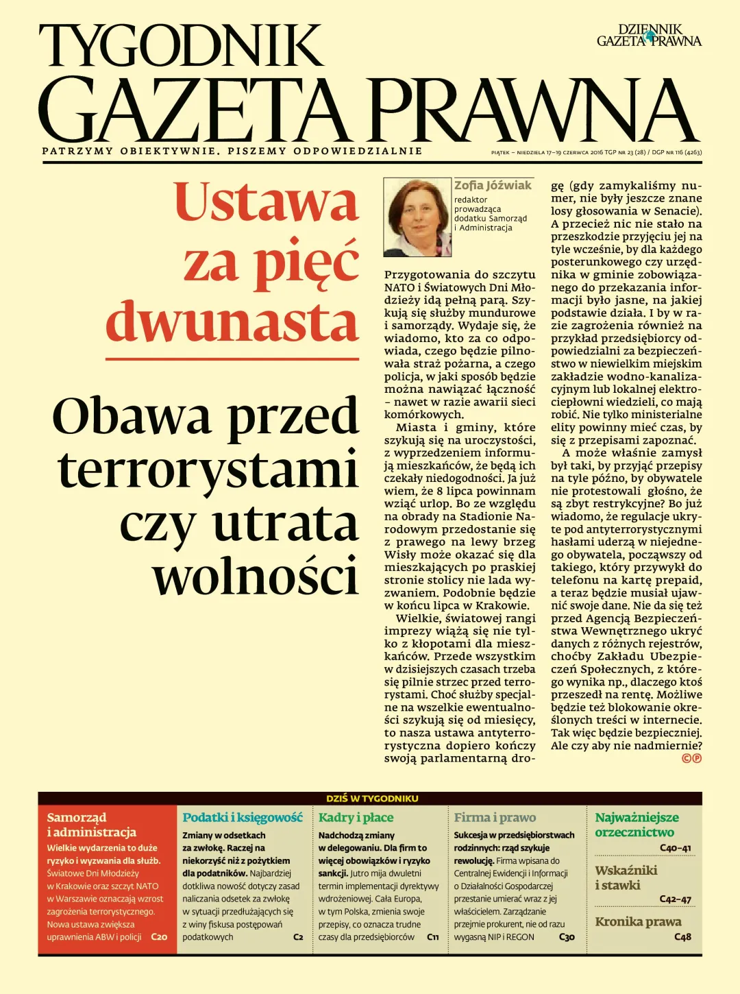 PIERWSZA STRONA