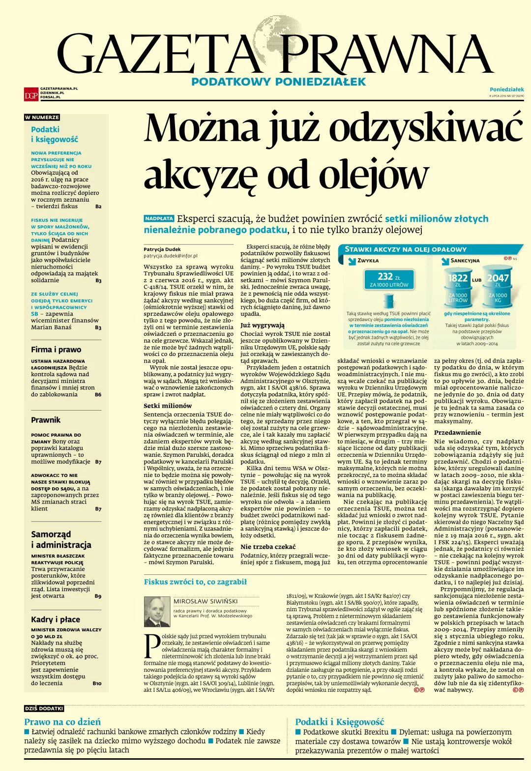 PIERWSZA STRONA