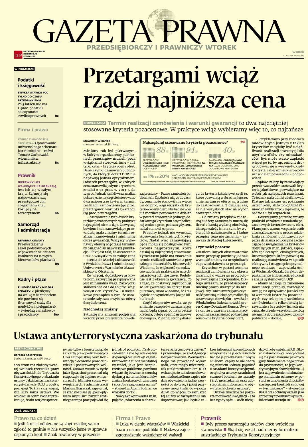 PIERWSZA STRONA