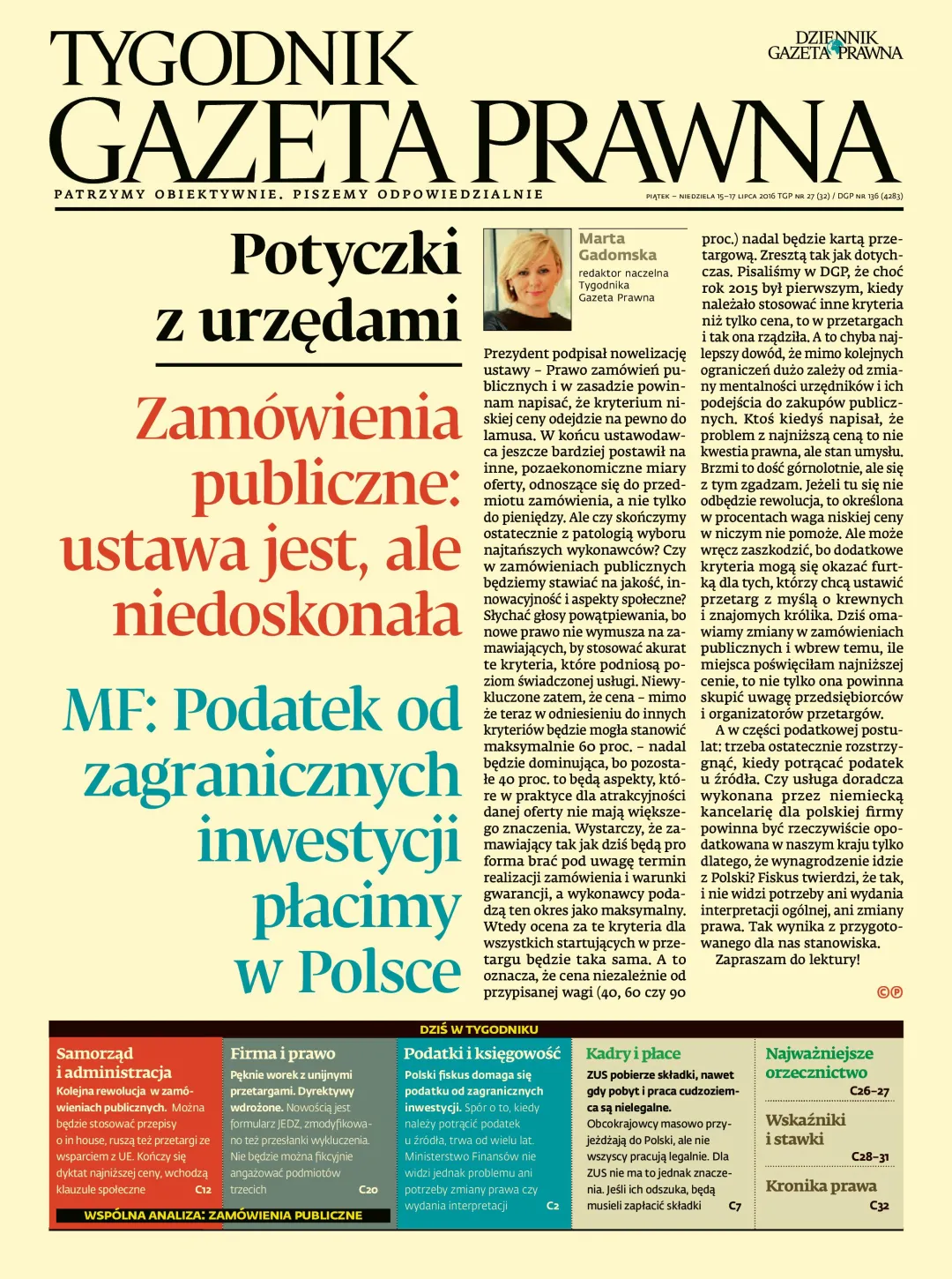 PIERWSZA STRONA