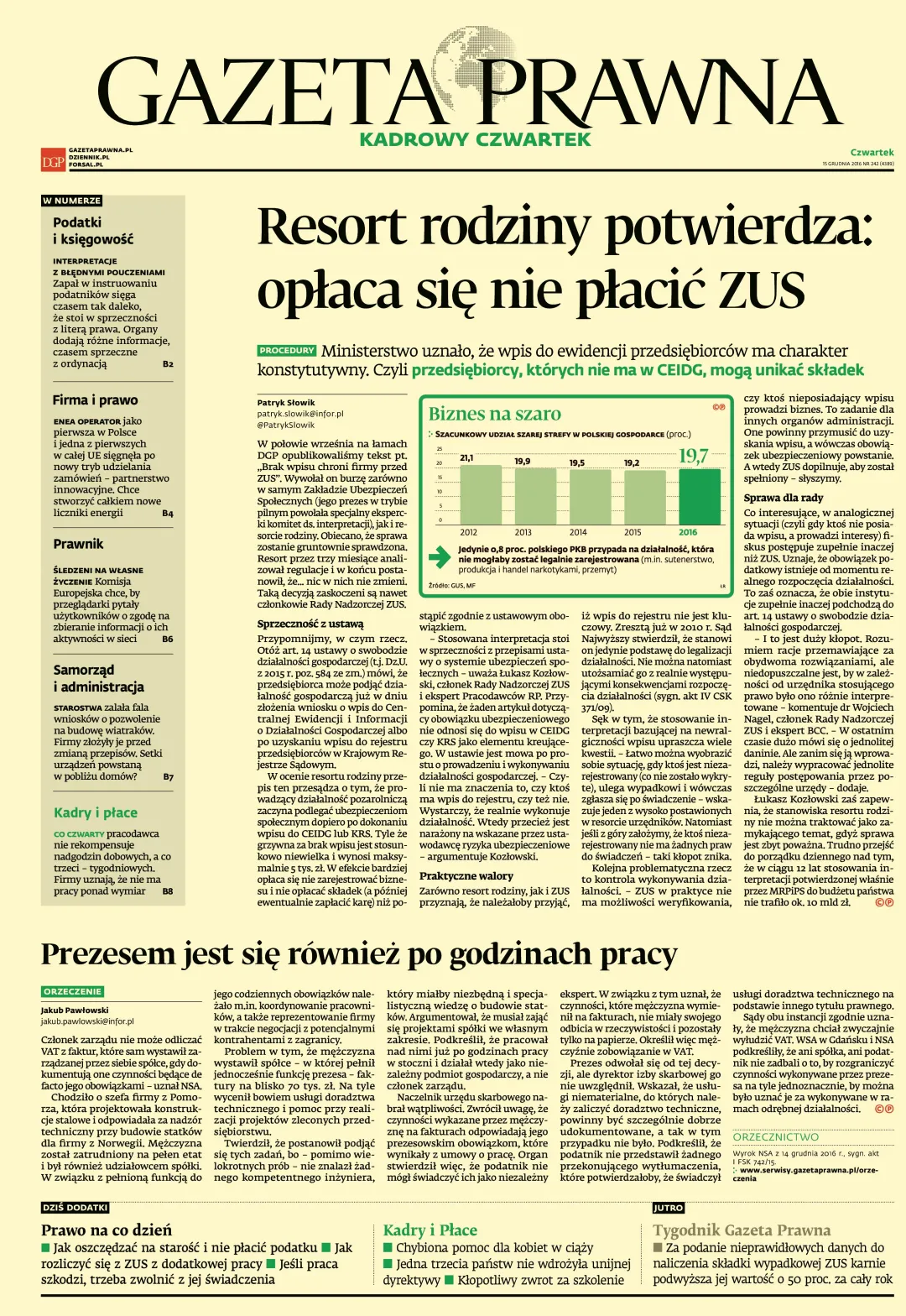 PIERWSZA STRONA