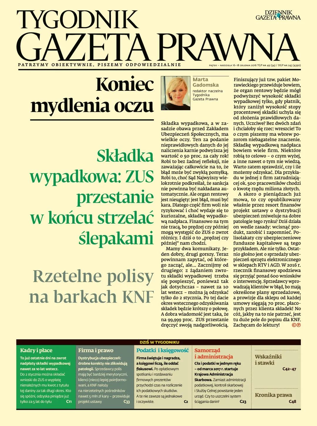 PIERWSZA STRONA