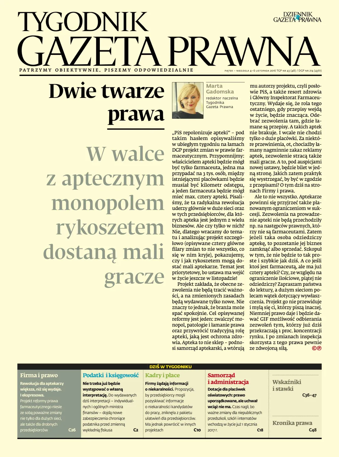 PIERWSZA STRONA