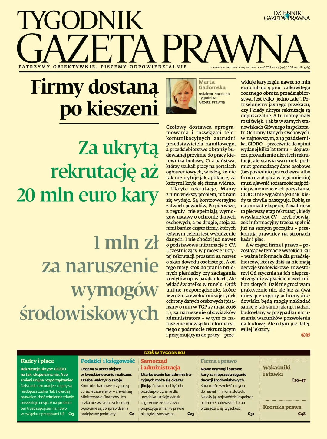 PIERWSZA STRONA