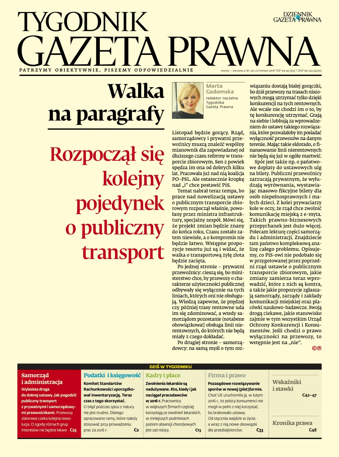 PIERWSZA STRONA