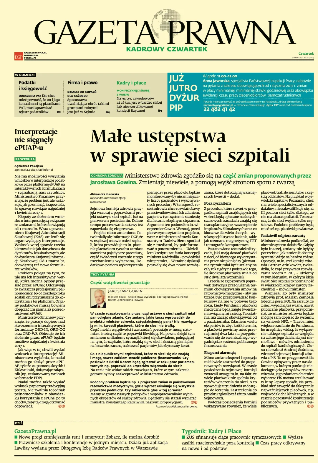 PIERWSZA STRONA