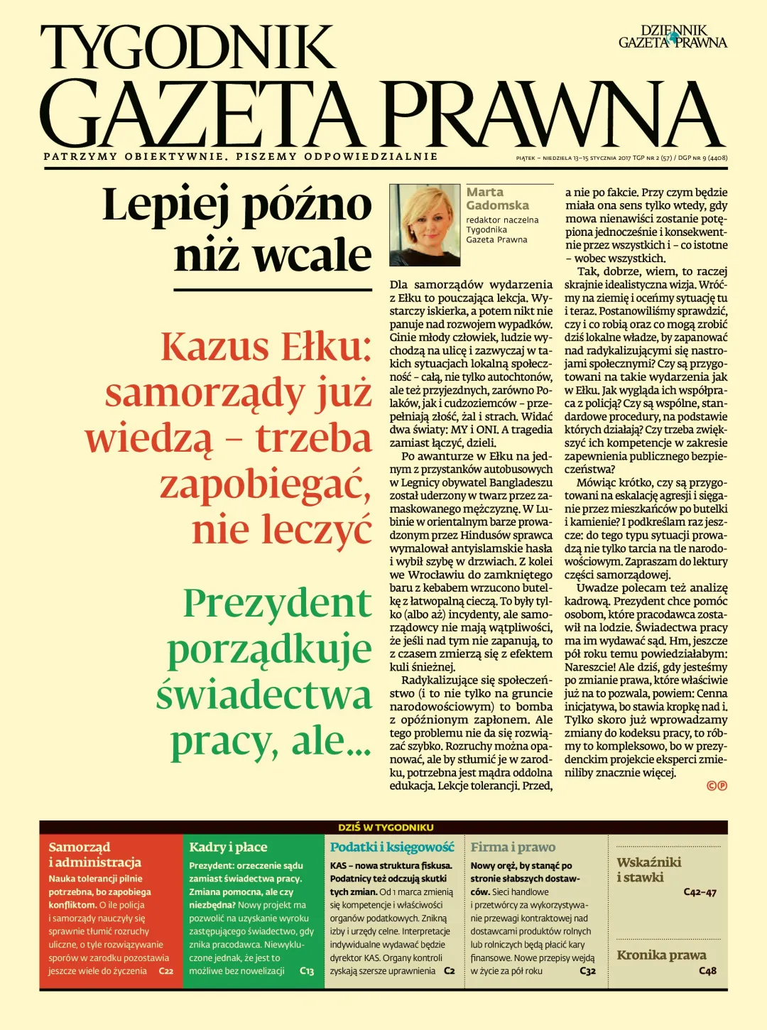 PIERWSZA STRONA