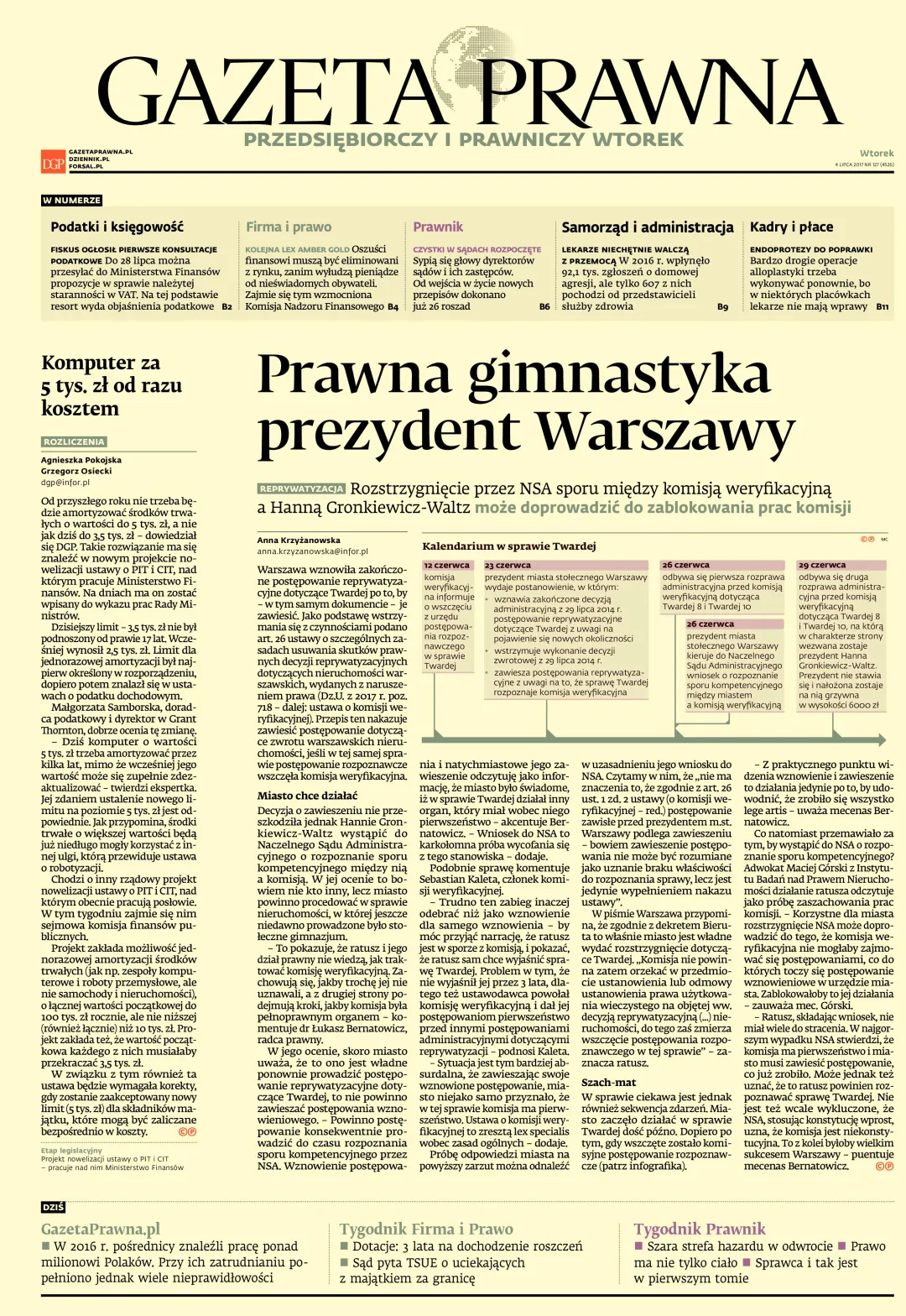 PIERWSZA STRONA