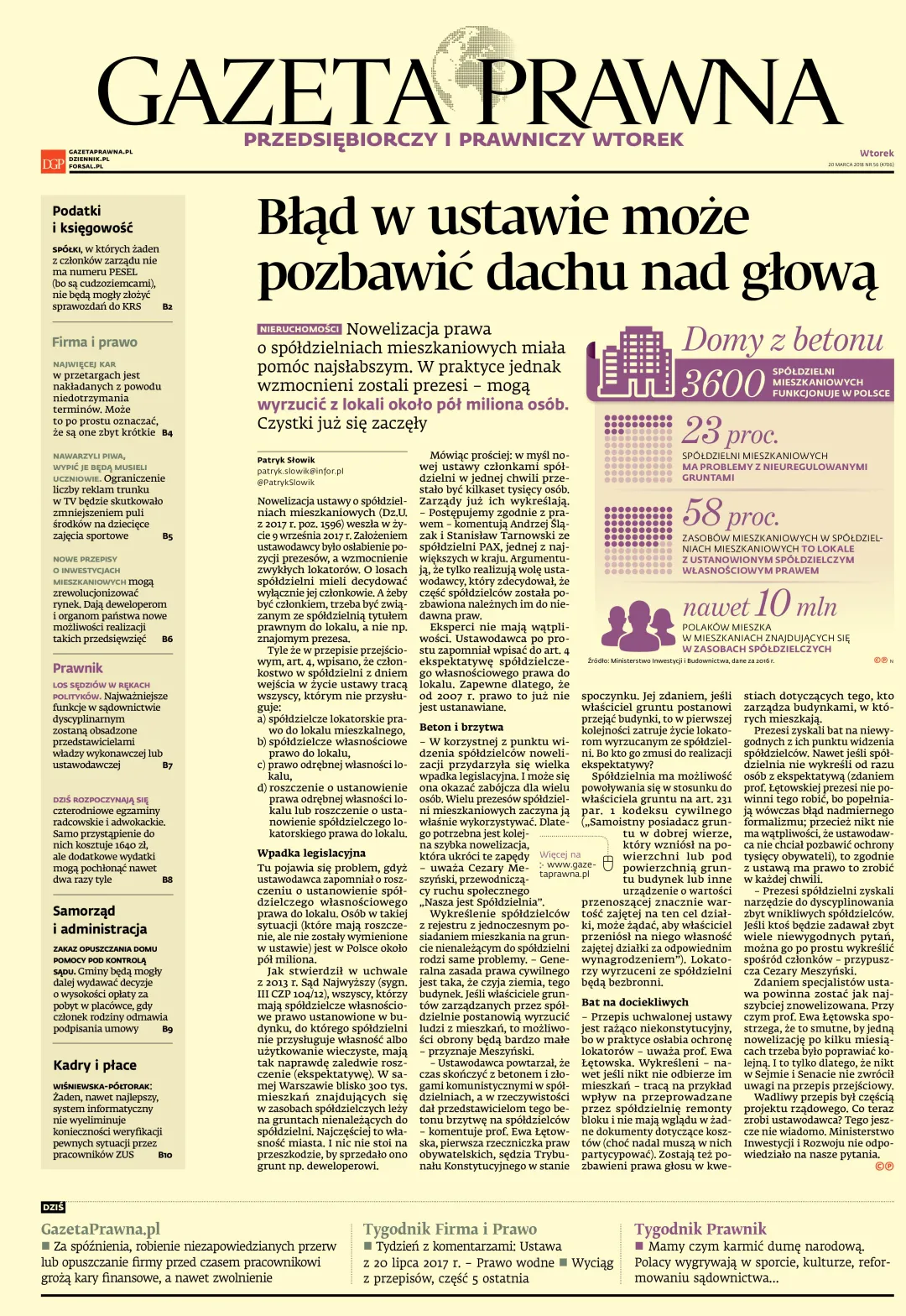 PIERWSZA STRONA