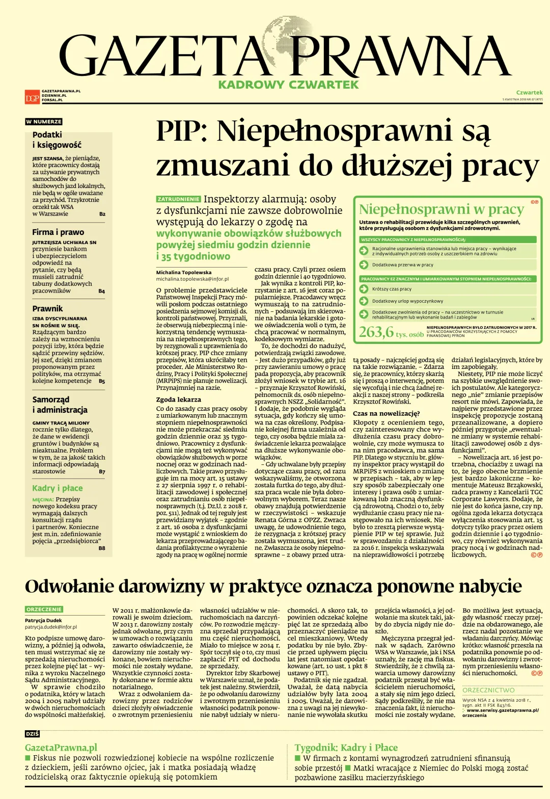 PIERWSZA STRONA