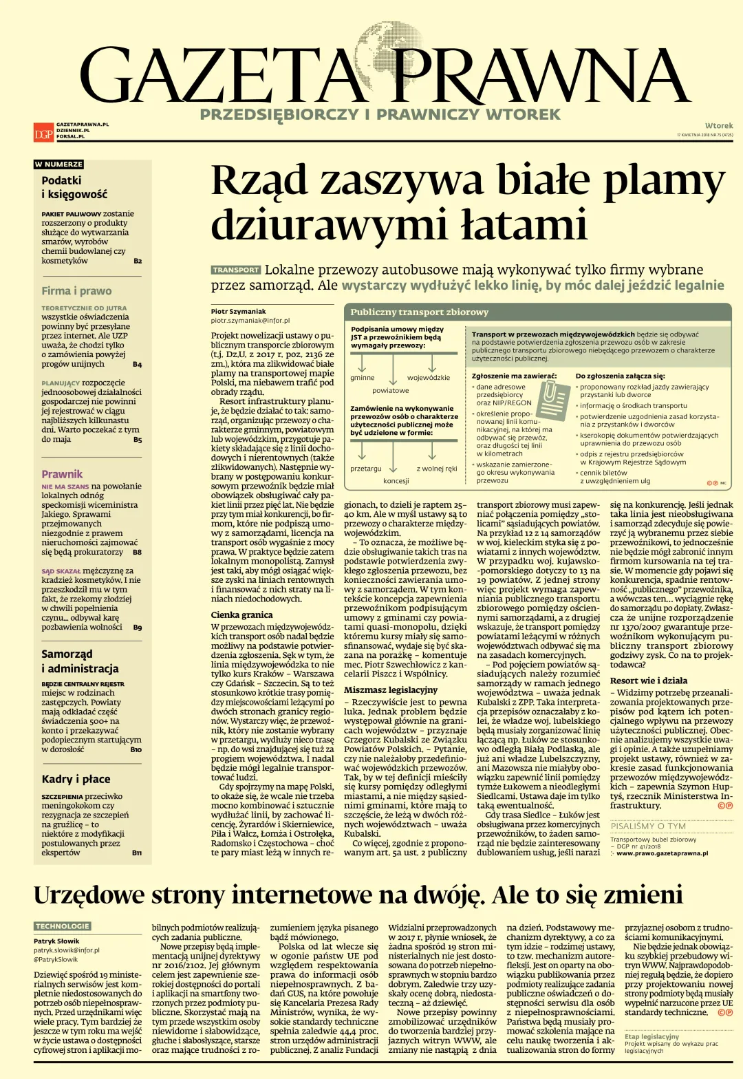 PIERWSZA STRONA