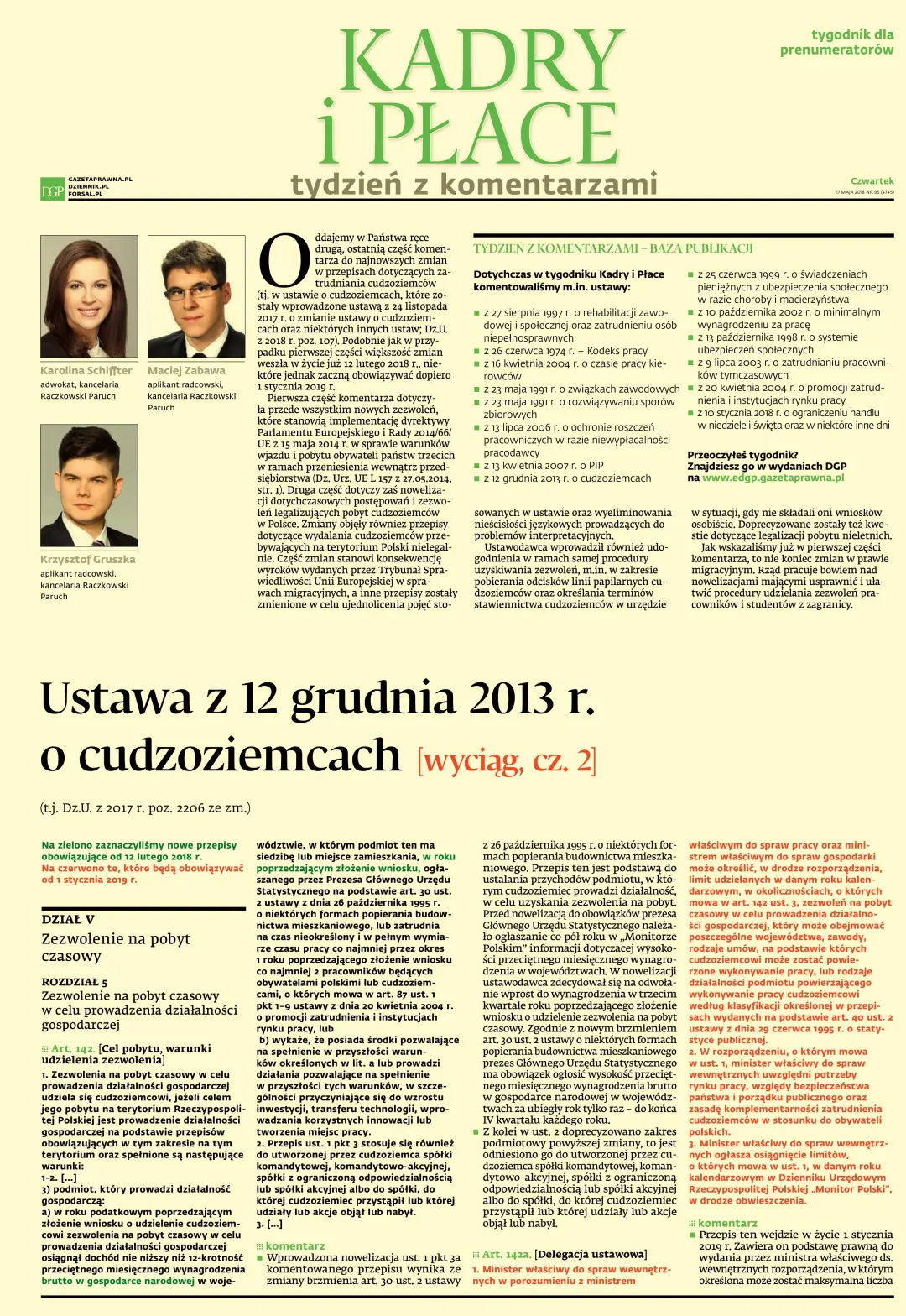 TYDZIEŃ Z KOMENTARZAMI