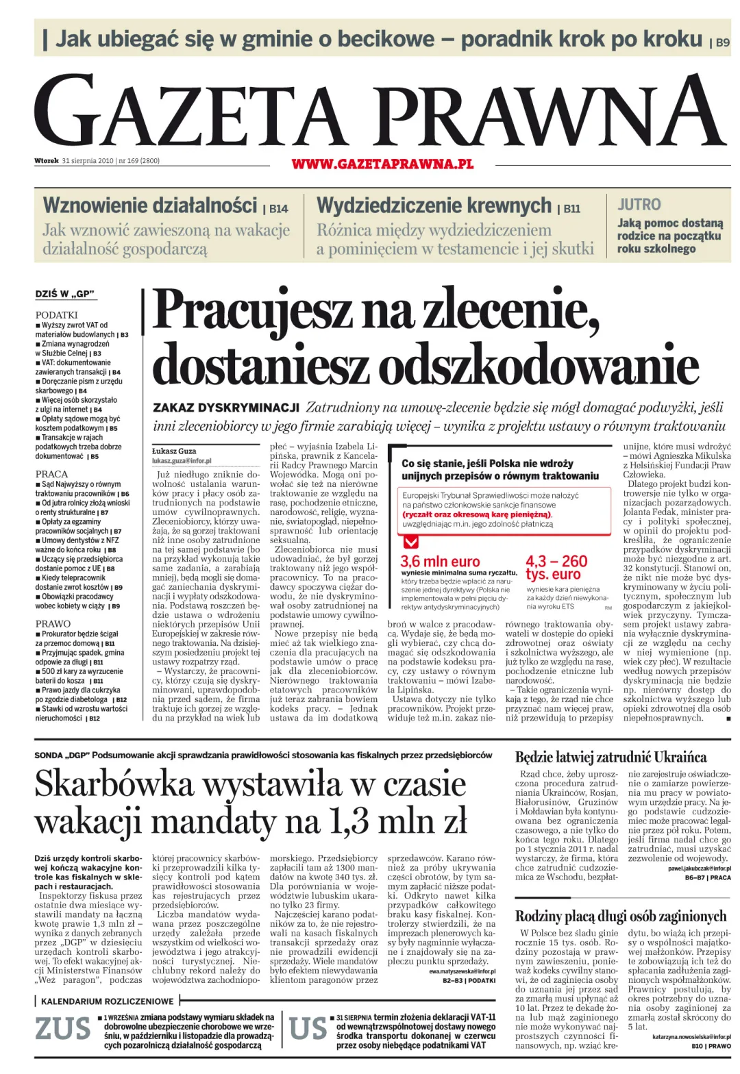 PIERWSZA STRONA