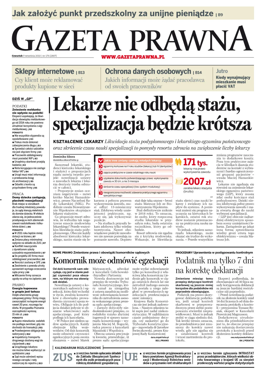 PIERWSZA STRONA