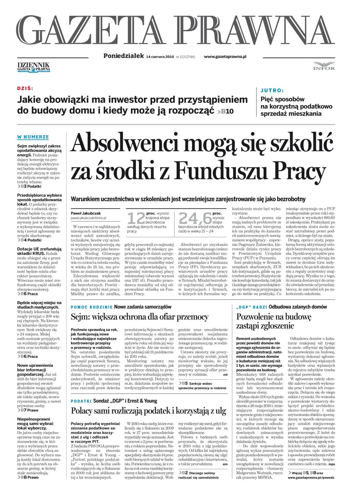 PIERWSZA STRONA