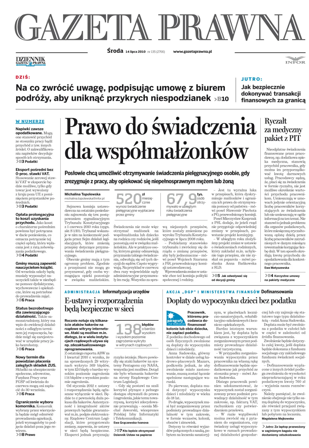 PIERWSZA STRONA