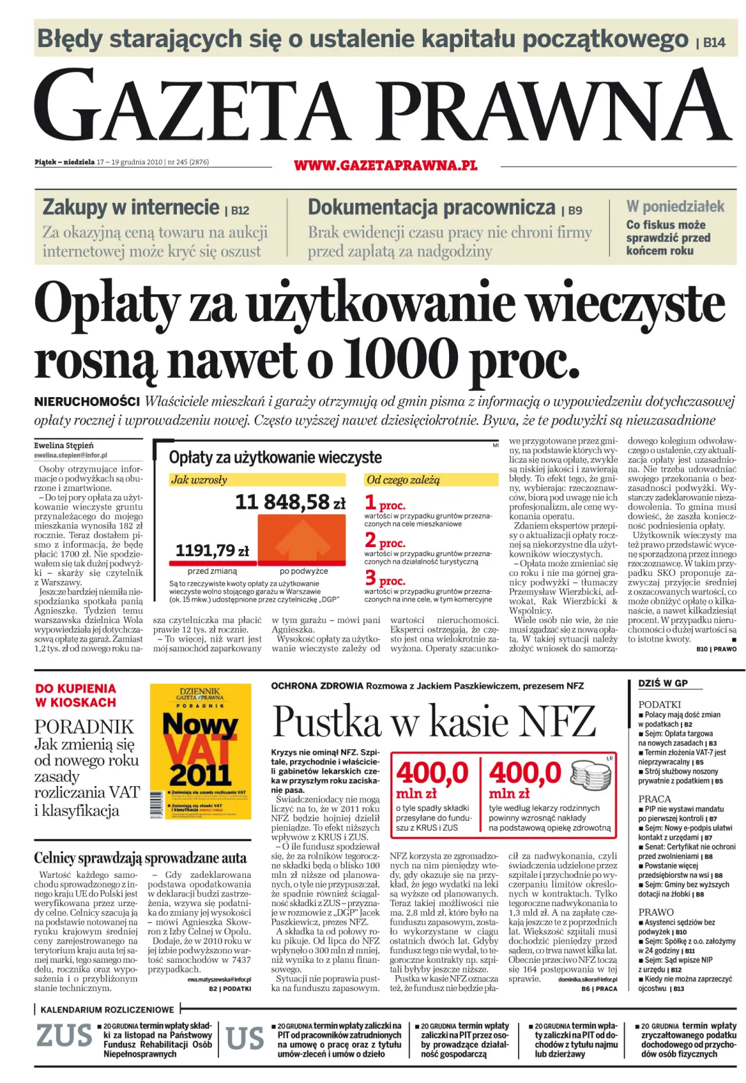 PIERWSZA STRONA