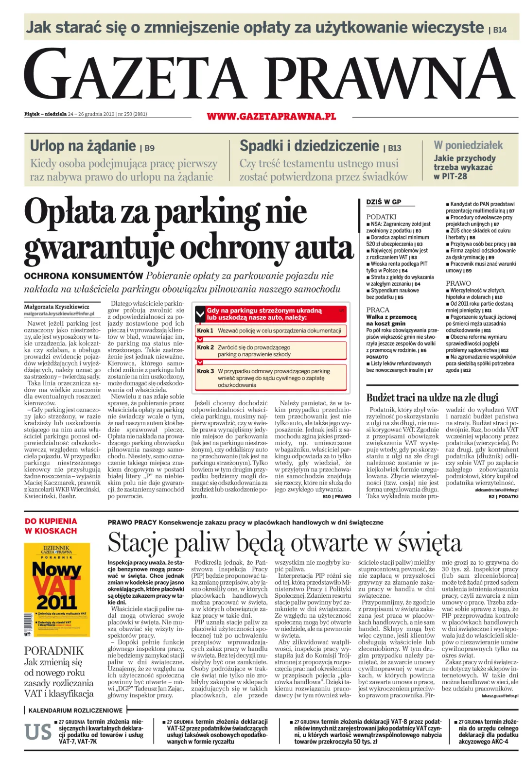 PIERWSZA STRONA